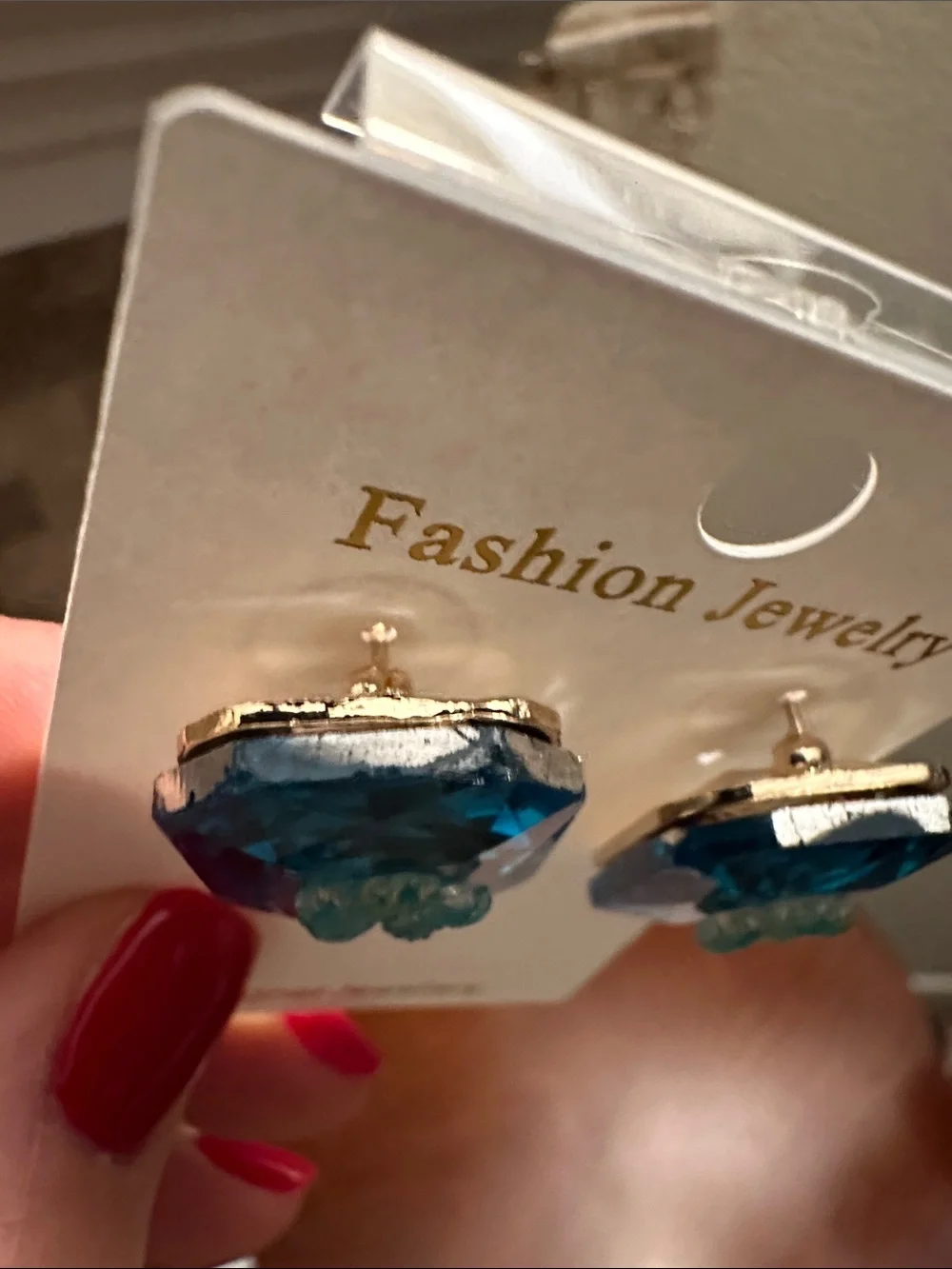 Fashion Jewelry vibrant faceted